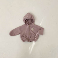 Children's Baby Fashion Casual Loose Zipper Sweater Coat