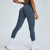 Women's High Waist Hip Lift Fitness Pants Quick-drying Seamless Slim Fit