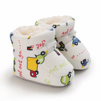 0-1 Year Old Baby Toddler Shoes Cartoon Soft Sole Warm