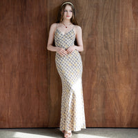 Fashionable Chic Slim-Fit Floral Slip Dress For Women