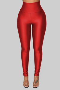 Women's Stretch Solid Color Slim-Fit Leggings