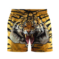 Outdoor Cool Animal 3D Printing Shorts Men