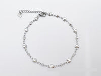 European And American Style Fashion Special-interest Stainless Steel Anklets Love Anklet Multi-style Ins