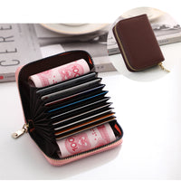 Women's Organ Card Holder Multi-card Rfid