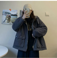 Thickened Double-sided Lamb Wool Coat For Women