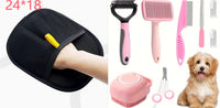 8-piece Dog Beauty Tools Self-cleaning Suit