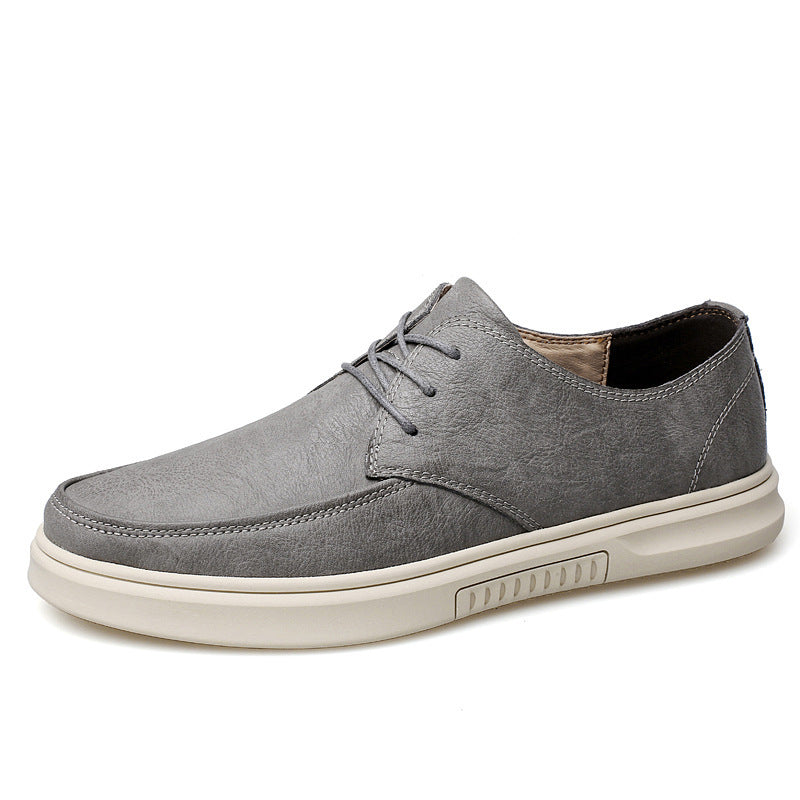 Men's Leather Leather Casual Versatile Single-layer Shoes