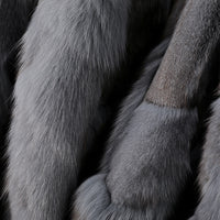 New Thickened Fur-and-Liner Detachable Coat