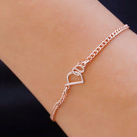 The Letter Bracelet Can Be Customized With Two English Letters