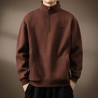 Loose Casual Jacket Polo Shirt Men's Top