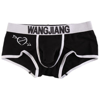 Men's Underwear Boxers Low Waist Cotton U Convex Trunk Fashion Sexy Men's Boxers