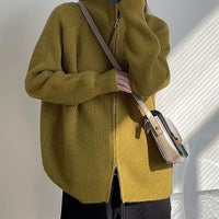 Relaxed, Laid-back High-neck Sweater That Goes With Everything