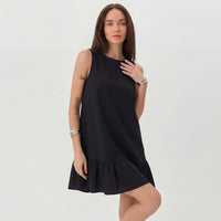 Fashionable Sleeveless Dress 2026 Summer A-Line Skirt
