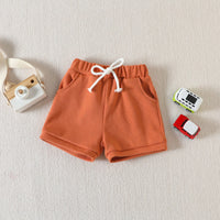 Short Sleeve Suit Summer Cotton Boy