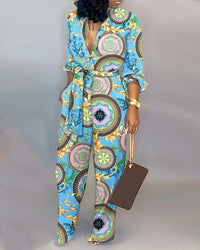 Women's Fashion Loose Large Jumpsuit