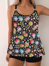 Split Swimsuit Two Piece Suit