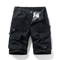 Men's Summer New Zipper Multi-pocket Shorts