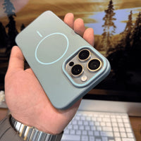 Soft Fine Circle Magnetic Phone Case