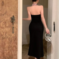 Socialite Backless Halter Bodycon Dress