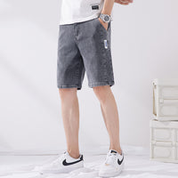 New Loose Straight Elastic Capri Pants