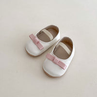 All-match One-word Butterfly Knot Baby Shoes Comfortable Breathable, Non-slip, Wear-resistant