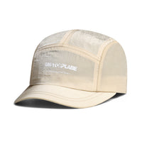 Men's STOP Letter-check Pattern Quick-drying Lightweight Casual Sports Style Baseball Cap For Daily Commuting, Mountain Climbing And Fishing.