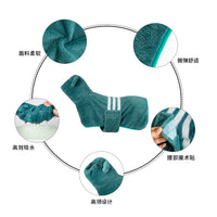 Cross-border New Thickened Dog Bathrobe
