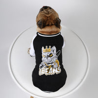 Fleece-lined Warm Baseball Shirt Pet Clothes