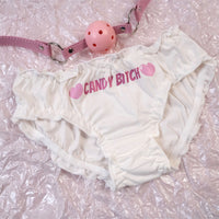 Heart Printing Cotton Lace Classic Panties