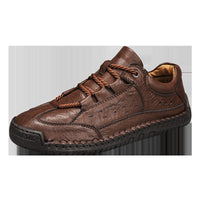 Plus-size Outdoor Hiking Shoes Round-toe Solid Color