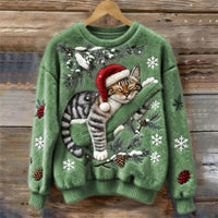 Women's 3D Digitally Printed Christmas Hoodie