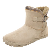 Womens Flat Non-slip Casual Ankle Boots