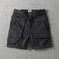 Men's Summer American-style Multi-pocket Stretch Cargo Shorts
