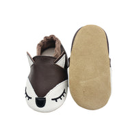 Cowhide Baby Cartoon Toddler Shoes
