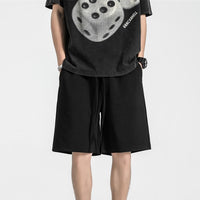 Men's Drawstring Loose Straight Pants