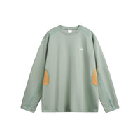 Contrast Patchwork Long Sleeve Quick-drying