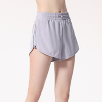 Women's Summer High Waist Casual Quick-drying Breathable Drawstring Sports Yoga Shorts