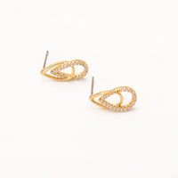 Hollow-out Niche High-grade Geometric Design Ear Studs