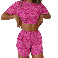 Short Casual And Cool Womens Loungewear Set