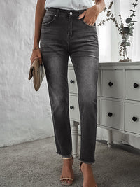 European And American Washed Jeans For Women