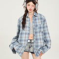 Retro Mid-length Sun Protection Shirt Coat Women