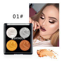 4-color Baking Highlighting Powder Repairing Cake Brightening