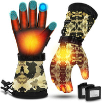 Outdoor Skiing Cycling Thickened Heating Gloves