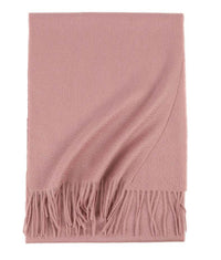 Water Ripple Pure Color Cashmere Warm Scarf