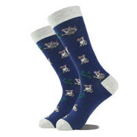 Foreign Trade Cross-border Trendy Socks Popular Middle Tube Cotton Animal Daily Life Series