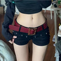 Fashion American Denim Shorts For Women