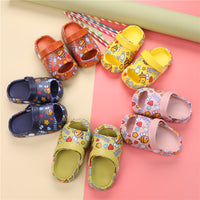 Cute Cartoon Home-printed Soft-soled Children's Slippers