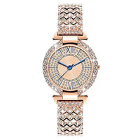 Full Diamond Women's Bracelet Luxury Trendy All-match Quartz Wrist Watch
