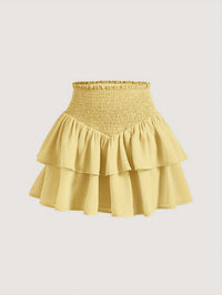 Puff Short Skirt Ballet Cake Dress High Waist Slimming
