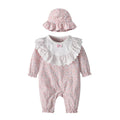 Cute Butterfly Hooded Baby Spring Jumpsuit
